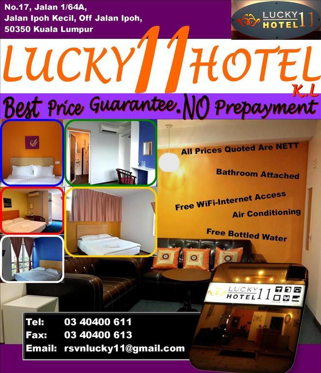 קואלה לומפור Lucky 11 Hotel מראה חיצוני תמונה