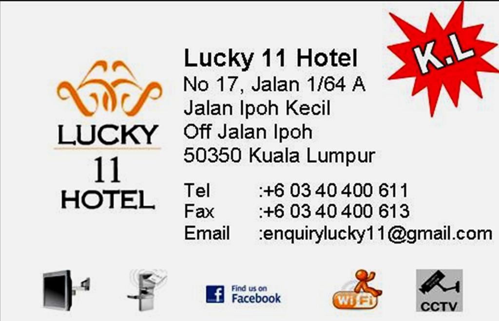קואלה לומפור Lucky 11 Hotel מראה חיצוני תמונה